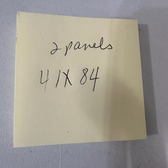 Martex USA 2 Panel Set Shabby Cottage Chic Floral Vintage Curtains - Picture 6 of 8